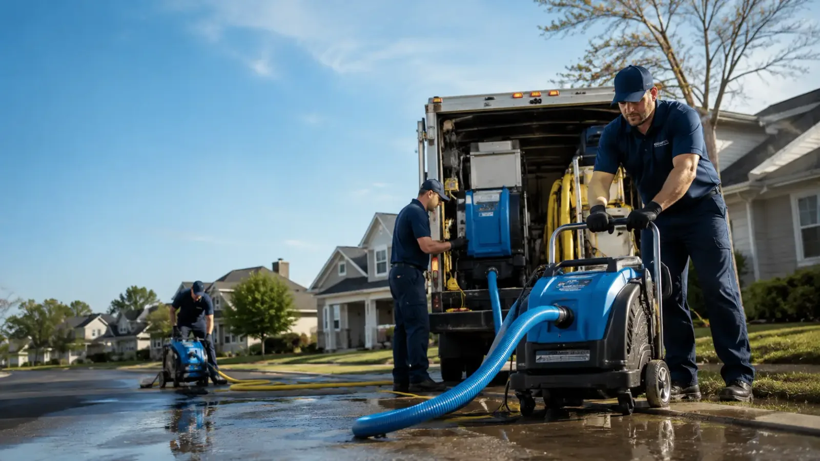 Flood Damage Cleanup in Hobart, OK